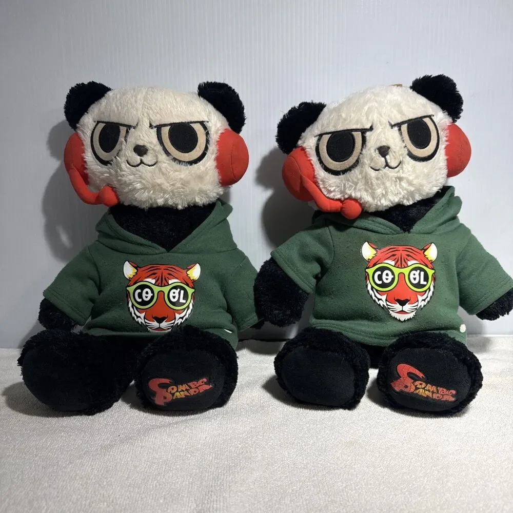 Build a Bear 2020 Ryan's World Combo Panda 17 Inch A Set Of Two Plush - Picture 1 of 6